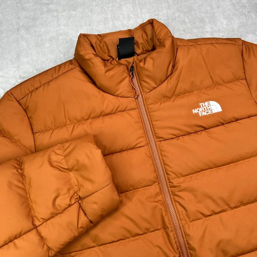 The North Face Aconcagua 3 Jacket Mens XL Burnt Umber Puffer Down Insulated